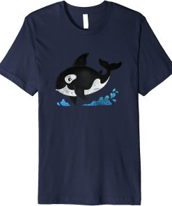 Ocean Orca Dolphin Sea Animal Whale Men Women Loves Orcas Premium T-Shirt