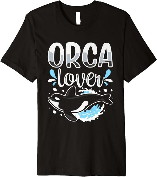 Orca Lover Protect Orcas Whale Sea Premium T-Shirt