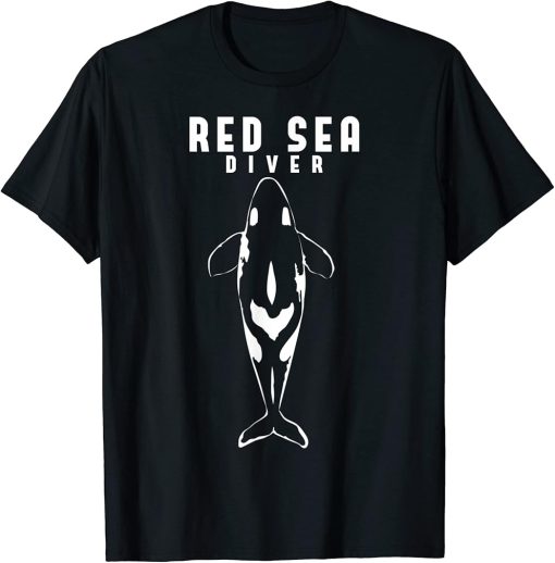 Diving Orca Whale Egypt Red Sea Diver Scuba T-Shirt