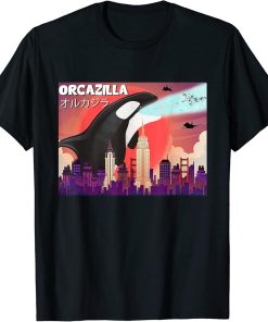 Funny Orcazilla Killer Whale for Orca Lovers T-Shirt